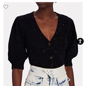 Intermix Rails Isla Cardigan black. Small. Brand new with tags. Never worn.